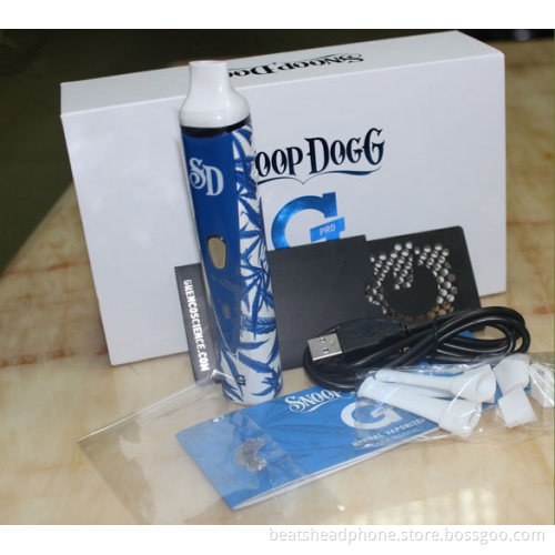SDOG Fashion Snoop Dogg Dry Herb Electronic Cigarette Kits for Healthy Herbal Vaporizer Free Drop Shipping